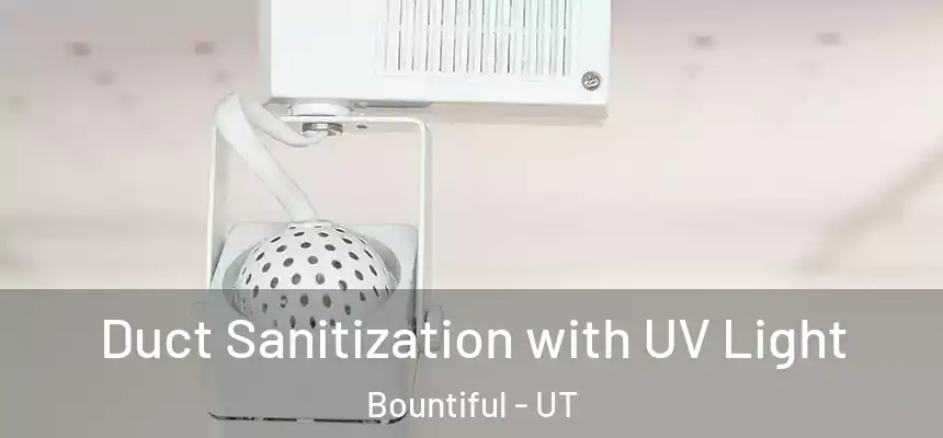  Duct Sanitization with UV Light Bountiful - UT